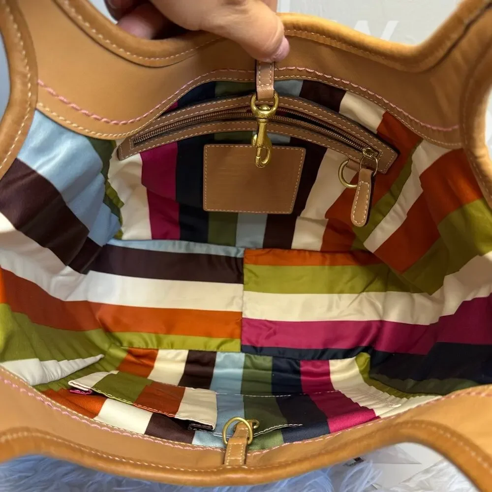 y2k COACH Vintage 65th Anniversary Legacy Ergo Hobo Satchel 2006